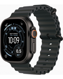 Apple Watch Ultra 3 - Zwart Oceaan-bandje