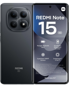 Xiaomi Redmi Note 15 5G 128GB - Zwart